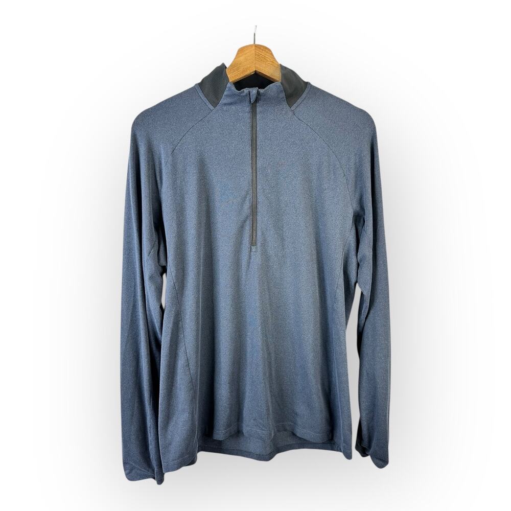 Rei Co Op Mens size Medium 1/2 Zip Long Sleeve Shirt Base Layer Pullover 140973